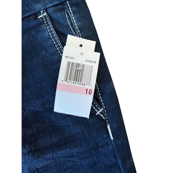 Seven7 Premium Denim Jeans Women's Size 10 Blue Bootcut Leg Mid Rise Cotton - Picture 6 of 6